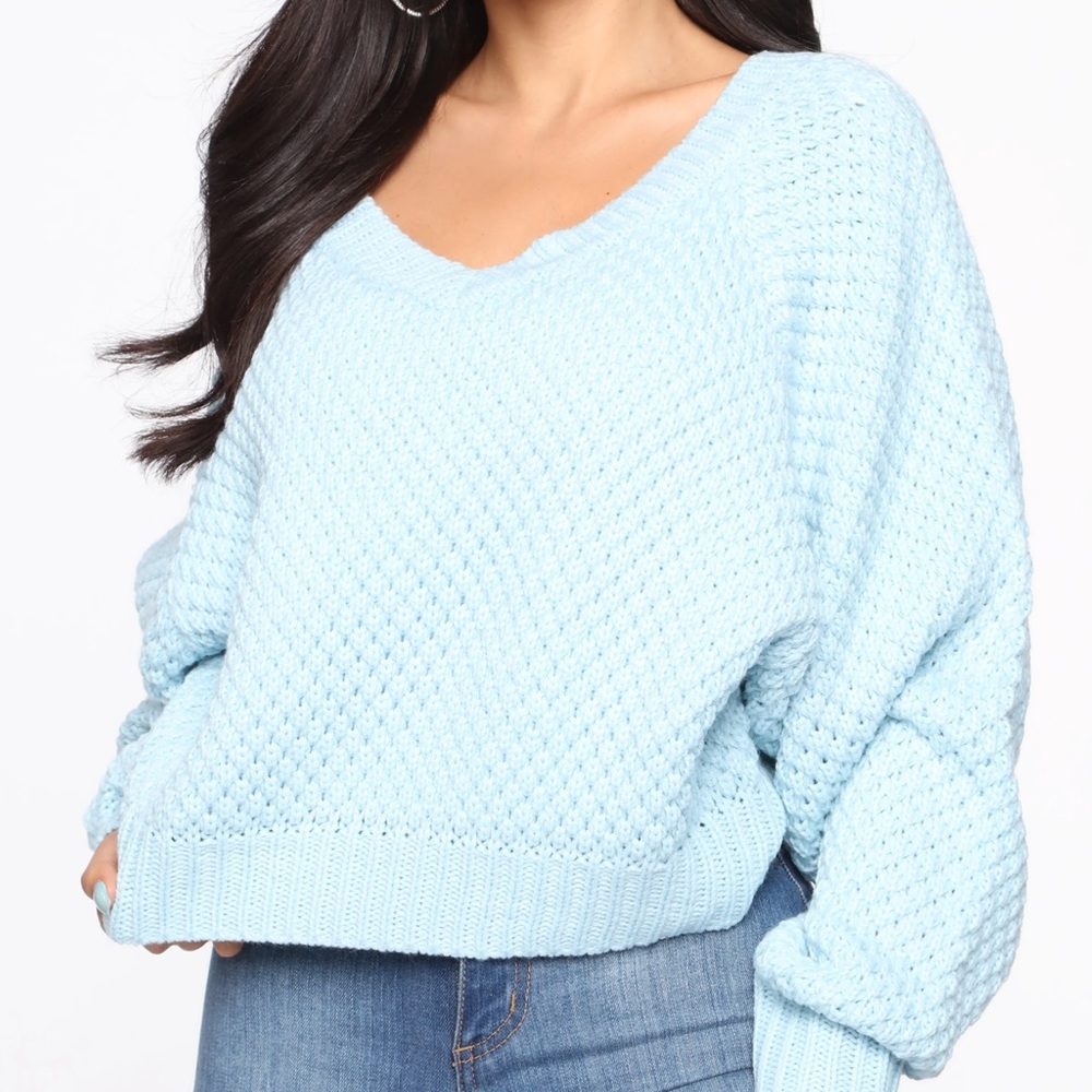 Blue sweater - Picture 2 of 5